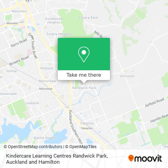 Kindercare Learning Centres Randwick Park map