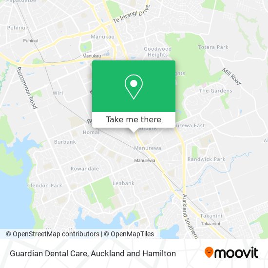 Guardian Dental Care map