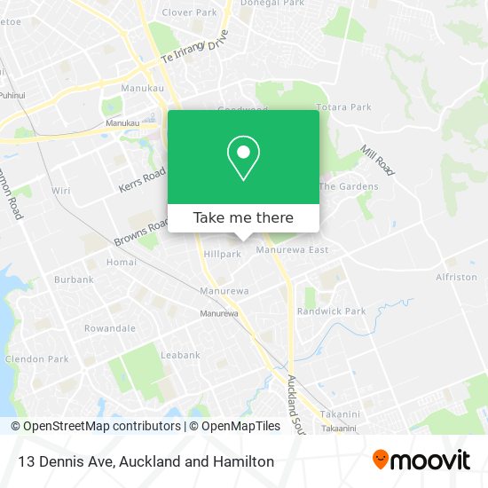 13 Dennis Ave map