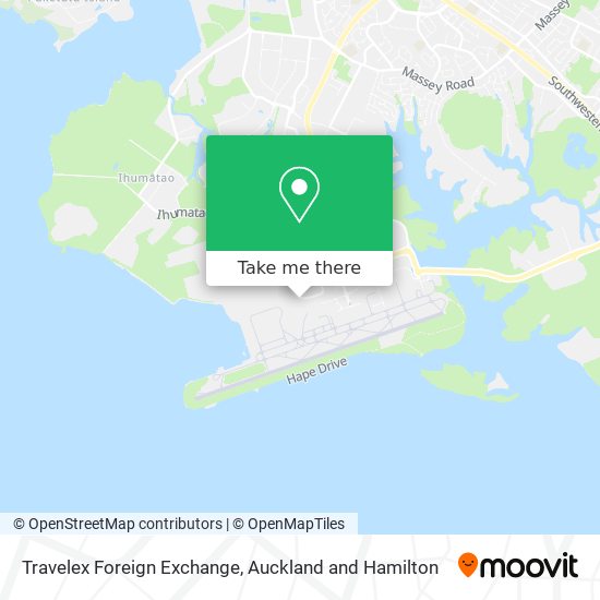 Travelex Foreign Exchange map