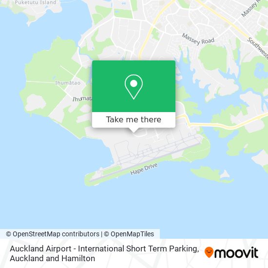 Auckland Airport - International Short Term Parking地图