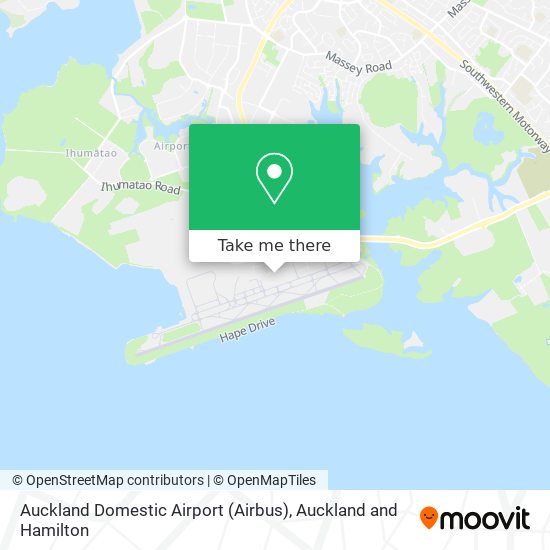Auckland Domestic Airport (Airbus) map
