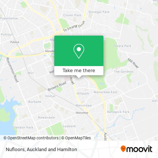 Nufloors map