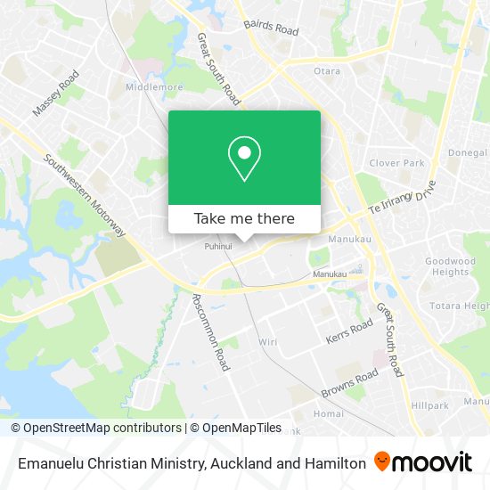 Emanuelu Christian Ministry map