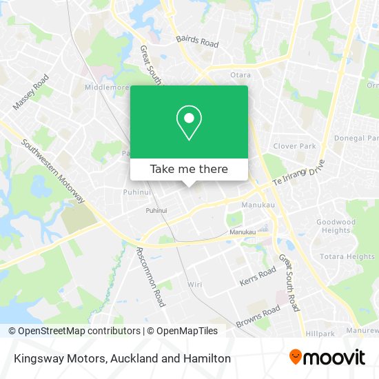 Kingsway Motors map