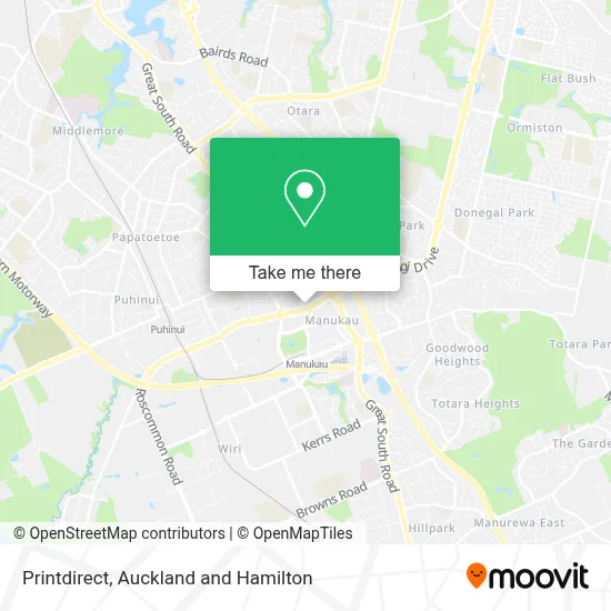 Printdirect map