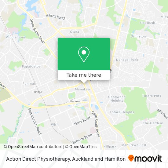 Action Direct Physiotherapy地图