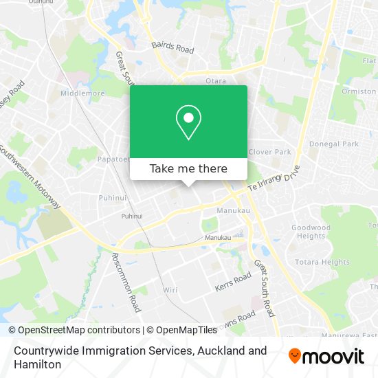Countrywide Immigration Services map