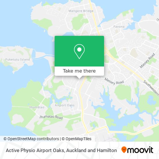 Active Physio Airport Oaks map