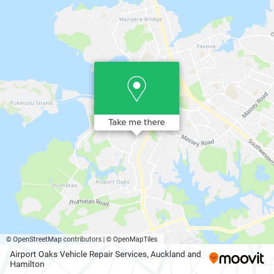 Airport Oaks Vehicle Repair Services map