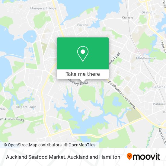 Auckland Seafood Market map