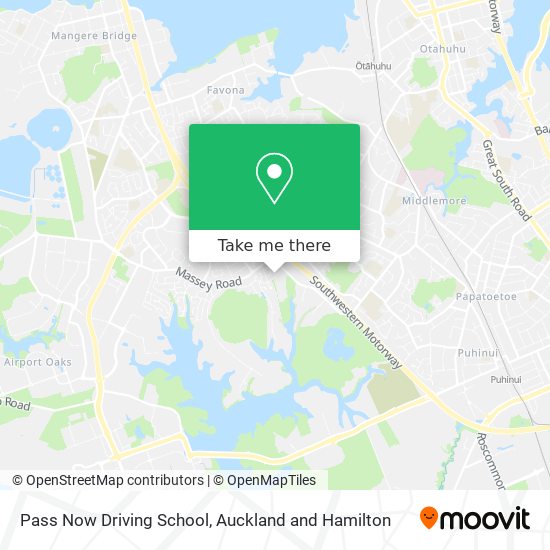 Pass Now Driving School map