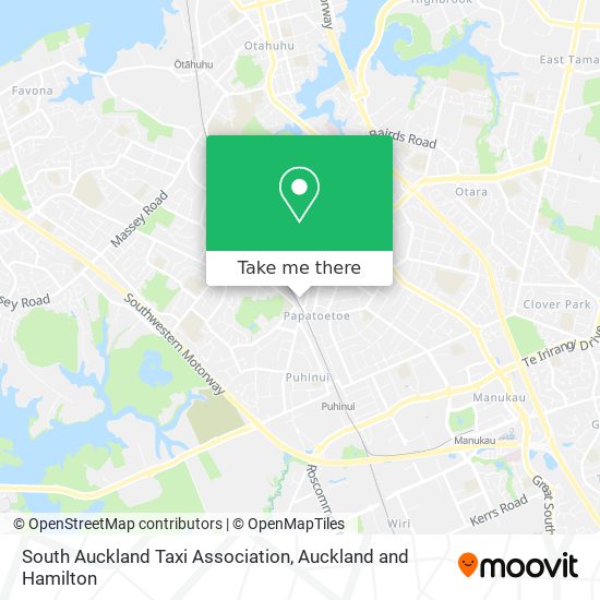 South Auckland Taxi Association地图