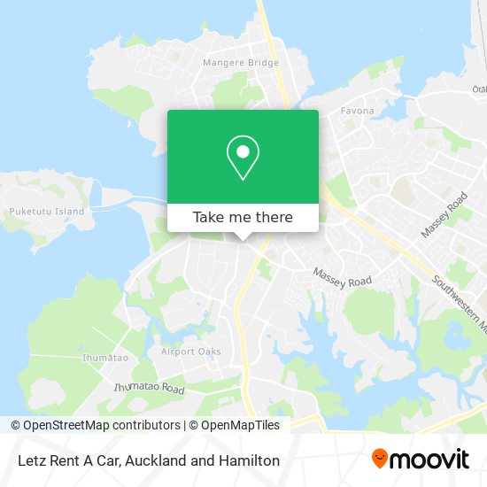 Letz Rent A Car map