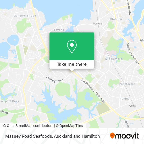 Massey Road Seafoods map