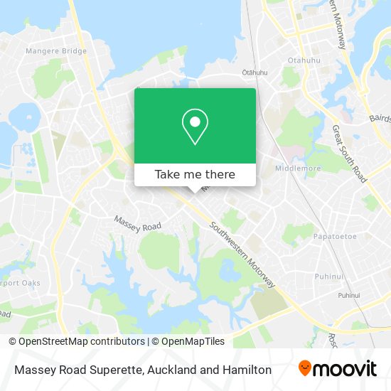 Massey Road Superette map