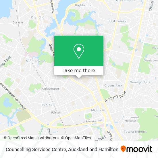 Counselling Services Centre map