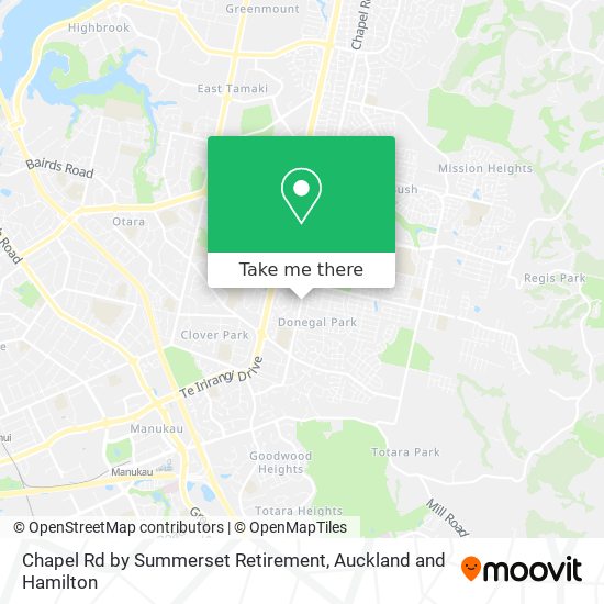 Chapel Rd by Summerset Retirement地图