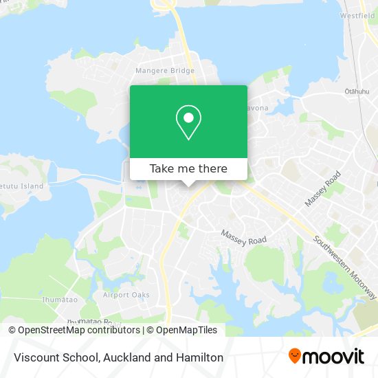 Viscount School map