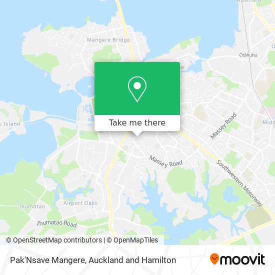 Pak'Nsave Mangere map