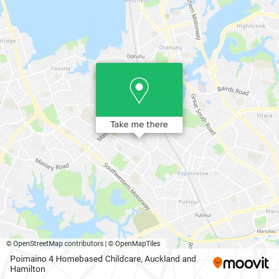 Poimaino 4 Homebased Childcare map