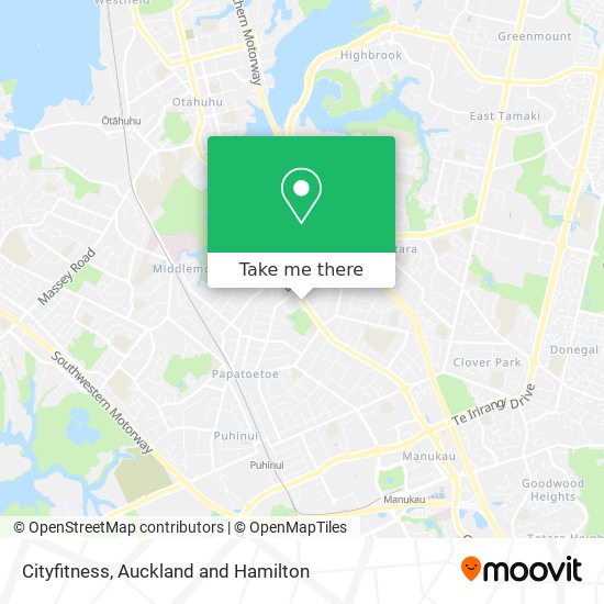 Cityfitness map