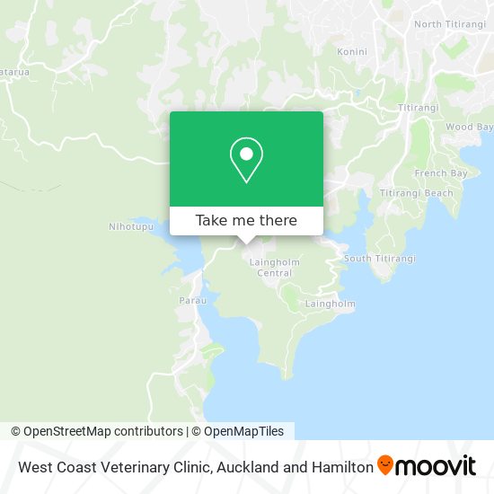 West Coast Veterinary Clinic地图