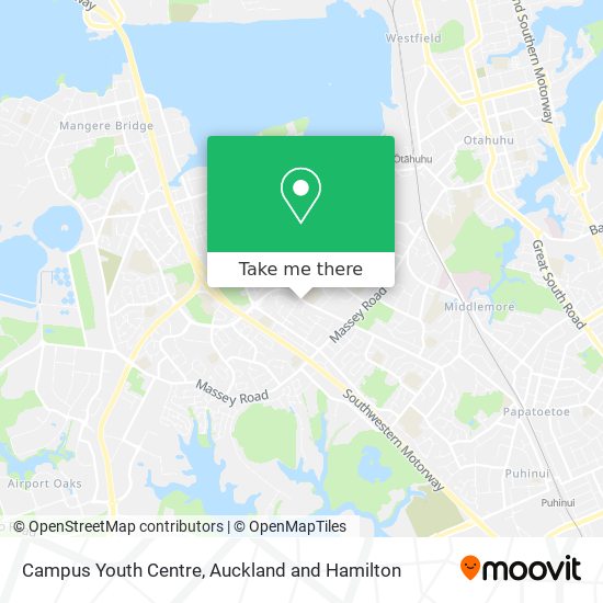 Campus Youth Centre map