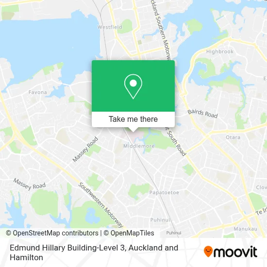 Edmund Hillary Building-Level 3 map