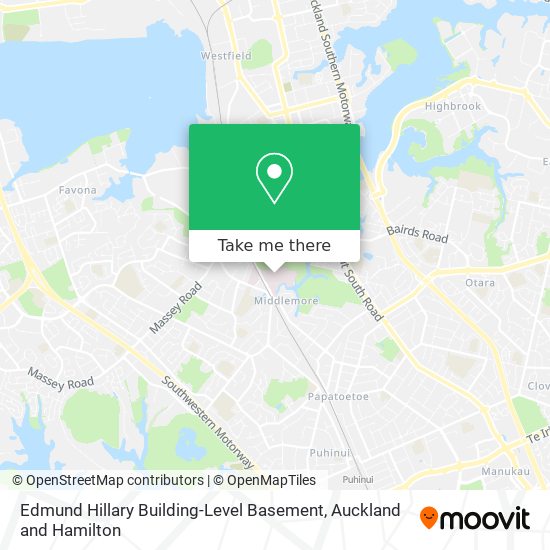 Edmund Hillary Building-Level Basement map