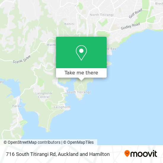 716 South Titirangi Rd地图