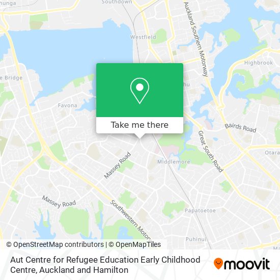 Aut Centre for Refugee Education Early Childhood Centre map