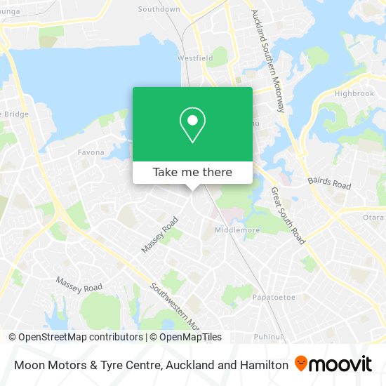 Moon Motors & Tyre Centre map