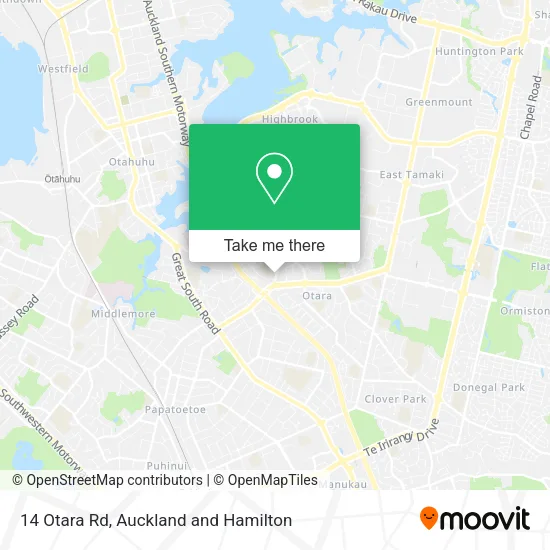 14 Otara Rd map