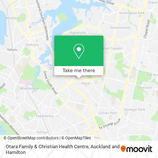 Otara Family & Christian Health Centre map