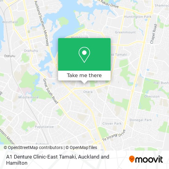 A1 Denture Clinic-East Tamaki map