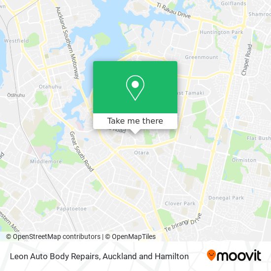 Leon Auto Body Repairs map