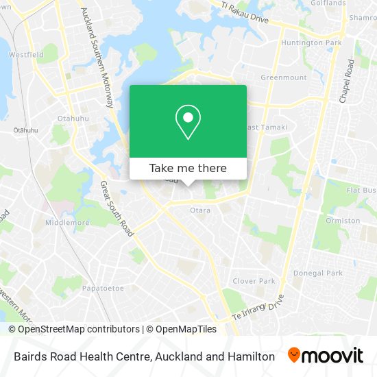 Bairds Road Health Centre地图