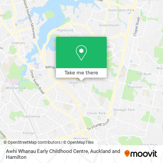 Awhi Whanau Early Childhood Centre地图