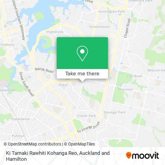 Ki Tamaki Rawhiti Kohanga Reo地图