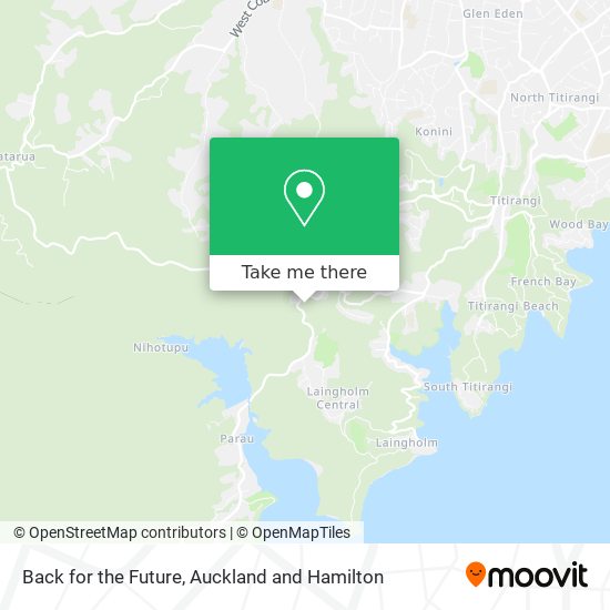 Back for the Future map