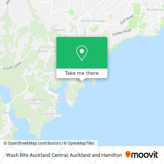 Wash Rite Auckland Central map