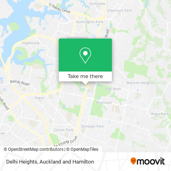 Delhi Heights map
