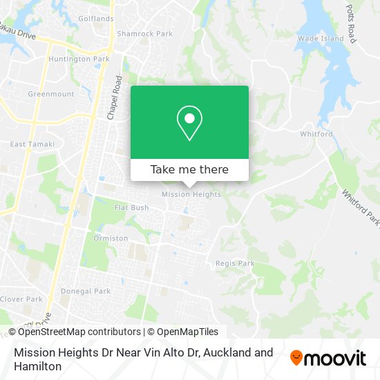 Mission Heights Dr Near Vin Alto Dr地图