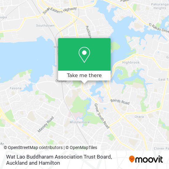 Wat Lao Buddharam Association Trust Board map