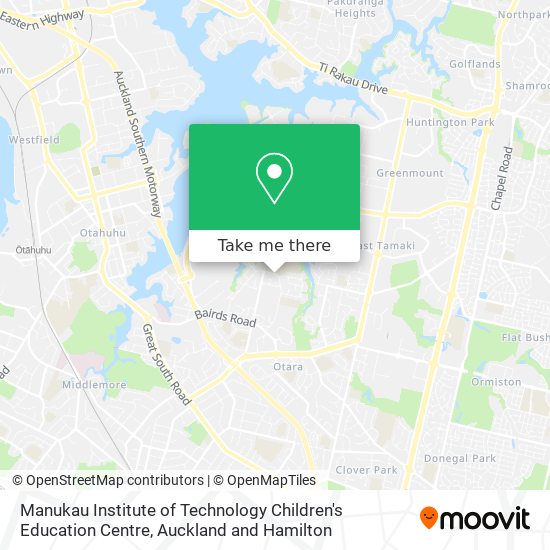 Manukau Institute of Technology Children's Education Centre map