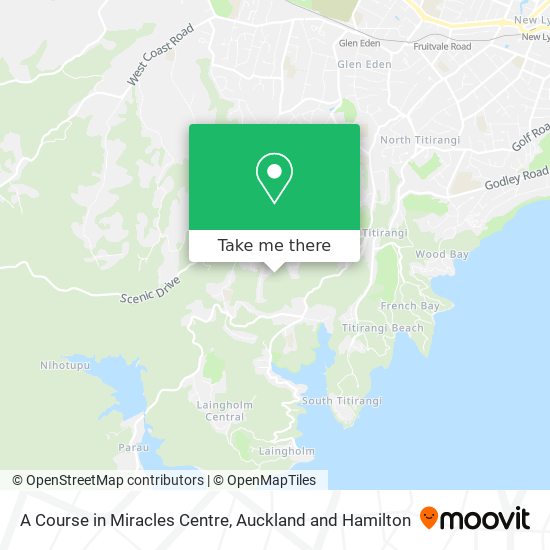 A Course in Miracles Centre map