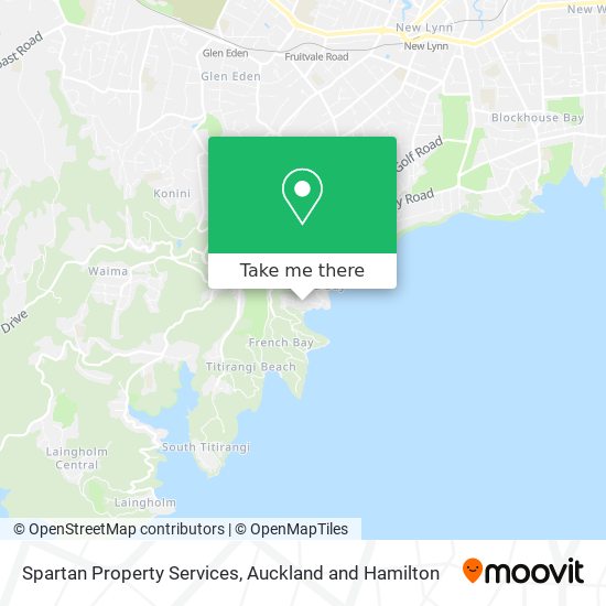 Spartan Property Services map