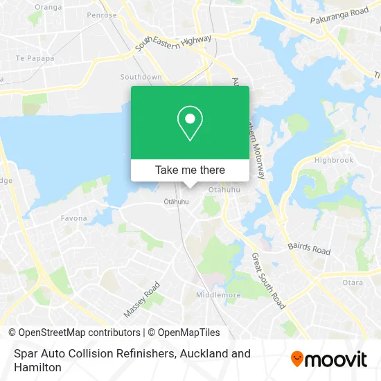 Spar Auto Collision Refinishers map