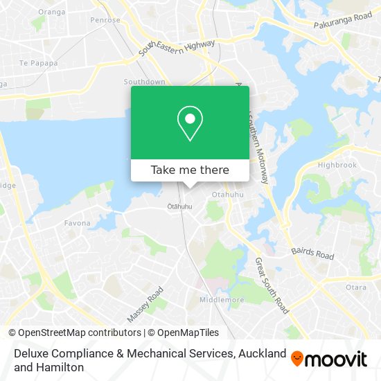 Deluxe Compliance & Mechanical Services map